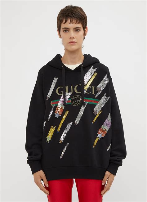 hooded gucci sweater women|Gucci jumper women's.